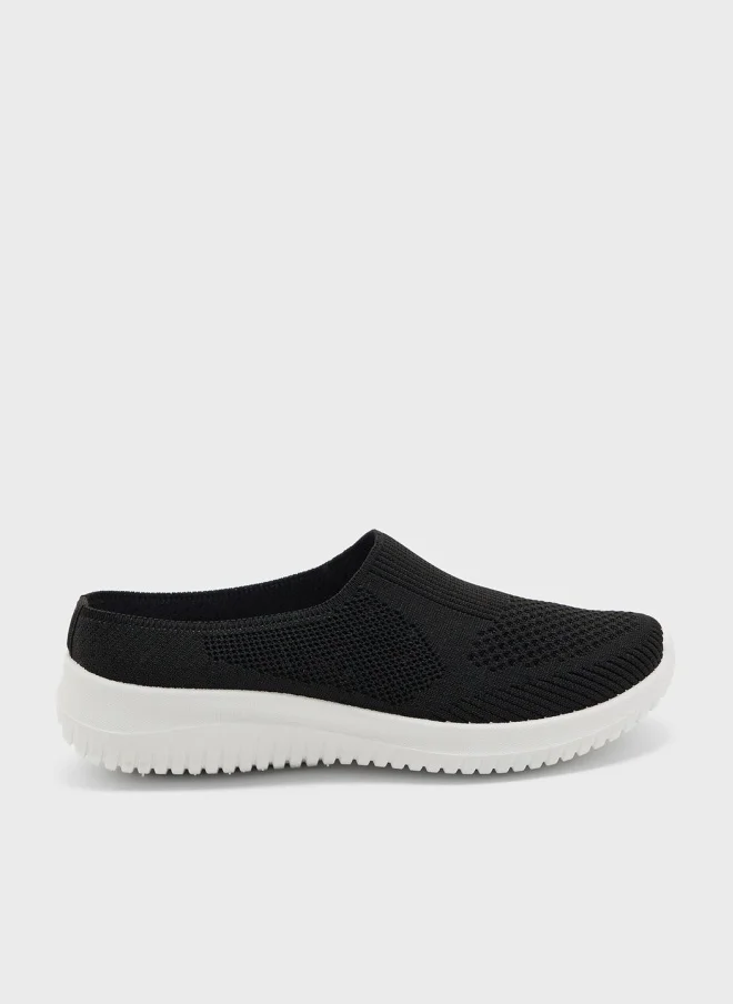 Ginger Breathable Knit Comfort Slip On Shoe