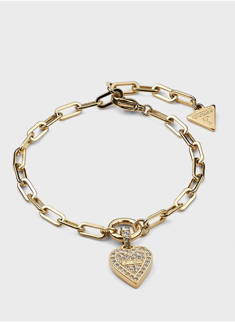 GUESS Paperlink Chain Bracelet  - Image 1