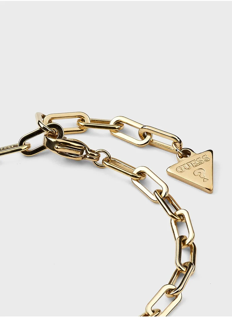 GUESS Paperlink Chain Bracelet