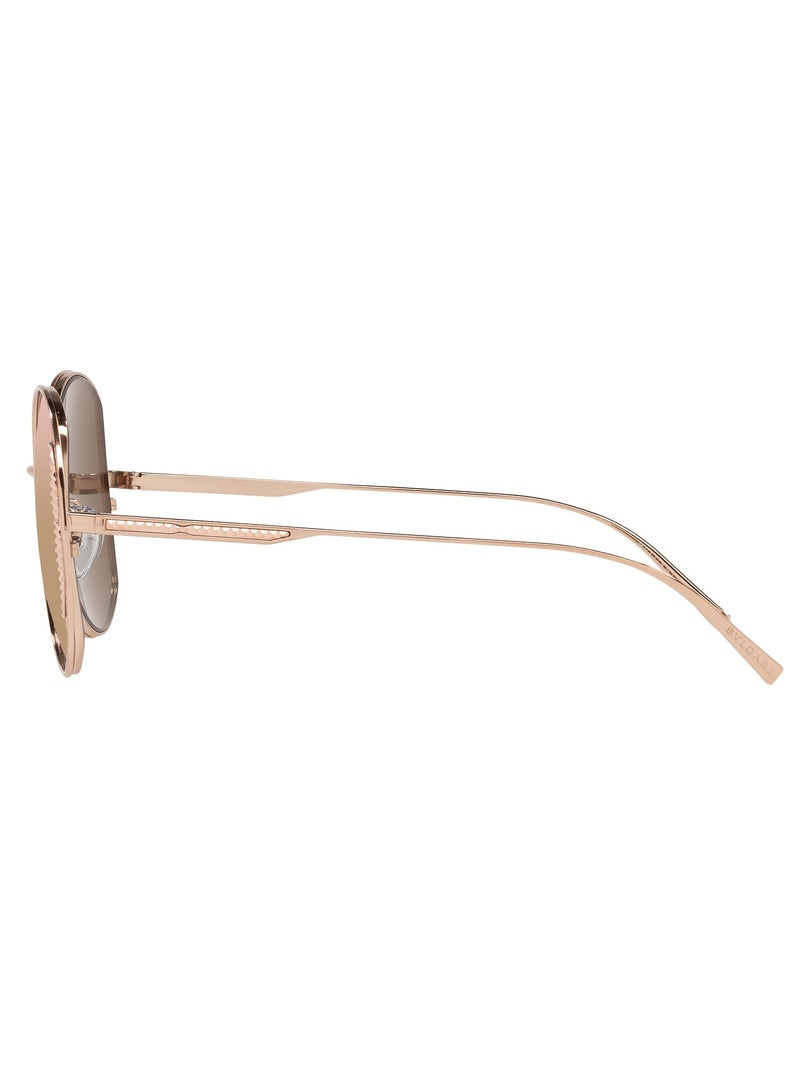 Bvlgari Full Rim Round Sunglasses BV6169 20140W - Image 4