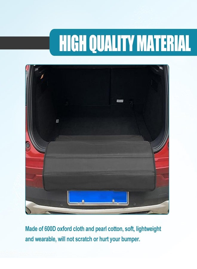 Vrasly Universal Foldable Car Trunk Bumper Guard Mat Rear Bumper Protector, SUV Cargo Liner Floor Mat Liner Floor Mat Prevent Scratches, 31.4 x 25.2 Inch - Image 5