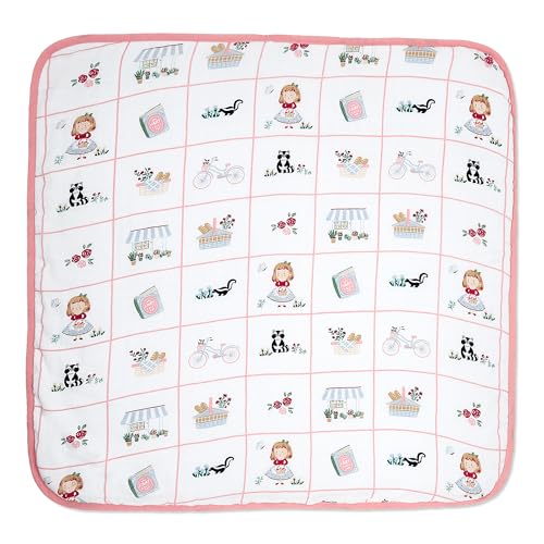 haus & kinder Terry Muslin Hooded Baby Towel | Soft & Absorbent Baby Bath Towel for Newborns & Infants (0–12 Months), 80 X 80 Cm, Red, Gentle On Skin, Quick Dry, Unisex (Scarlet On Adventure) - Image 2