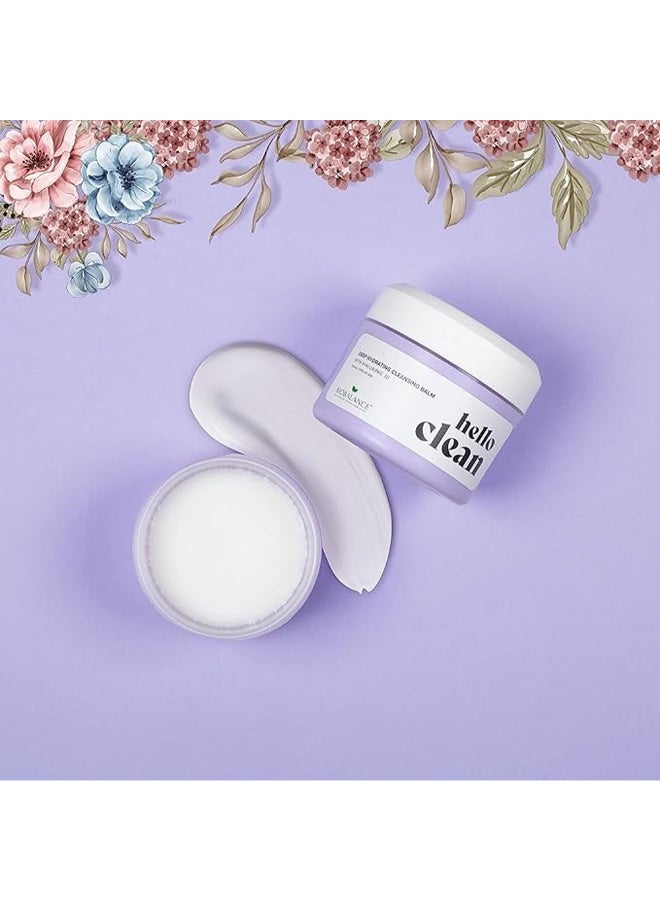 Bio Balance Biobalance Hello Clean Deep Hydrating Cleansing Balm With Hyaluronic 3D, Removes Waterproof Makeup And Sunscreen, 100G - Image 3