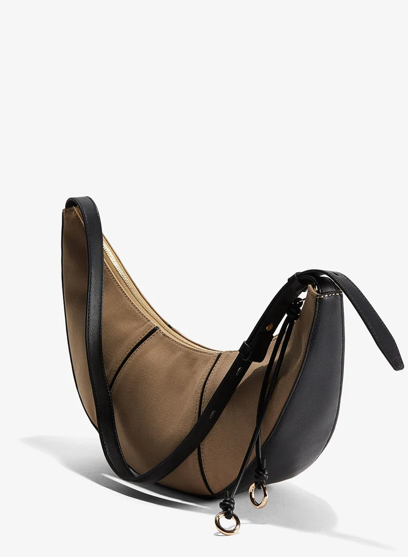 H&M Curved shoulder bag