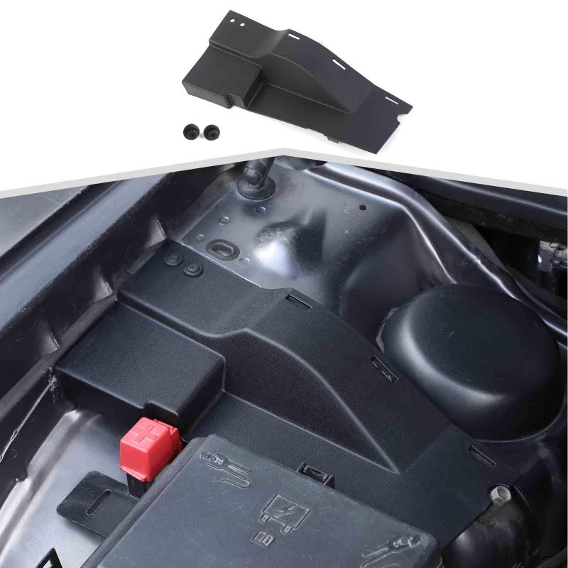 amayum Engine Wire Dust Cover Accessories Compatible with Dodge Charger 20112023for Dodge Challenger 20152023Black