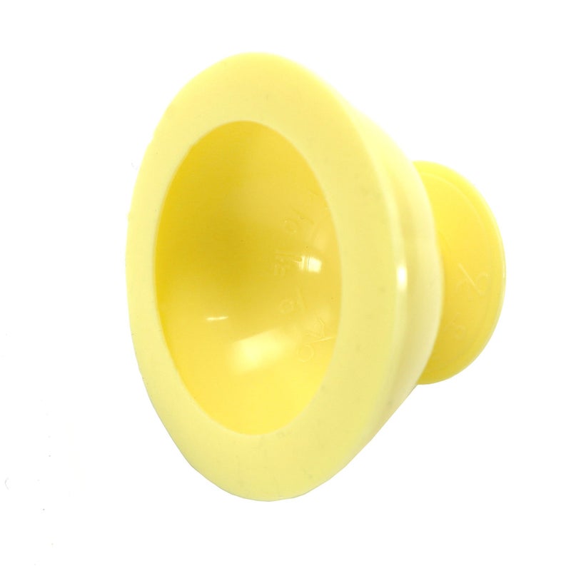 LENITH Silicone Mom Palm Cup for Burping Helper Phlegm Sputum Spiky Massage Yellow - Image 3