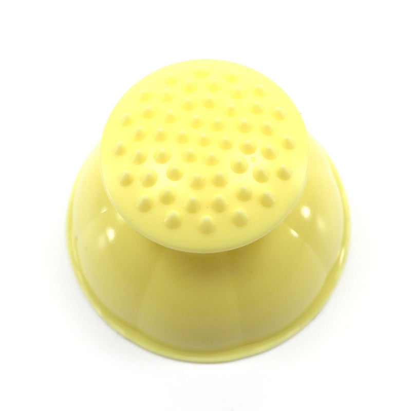 LENITH Silicone Mom Palm Cup for Burping Helper Phlegm Sputum Spiky Massage Yellow - Image 2