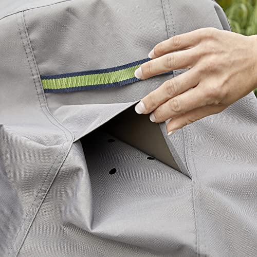 Duck Covers DUCKCOVERS Soteria Water-Resistant 32 Inch Square Fire Pit Cover, Outdoor Firepit Cover - Image 5