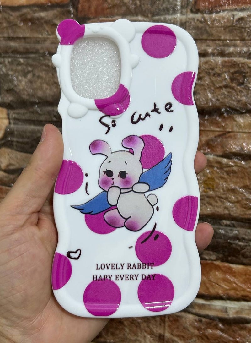 Cartoon character back cover compatible with the phone Phone Samsung A12 / M12