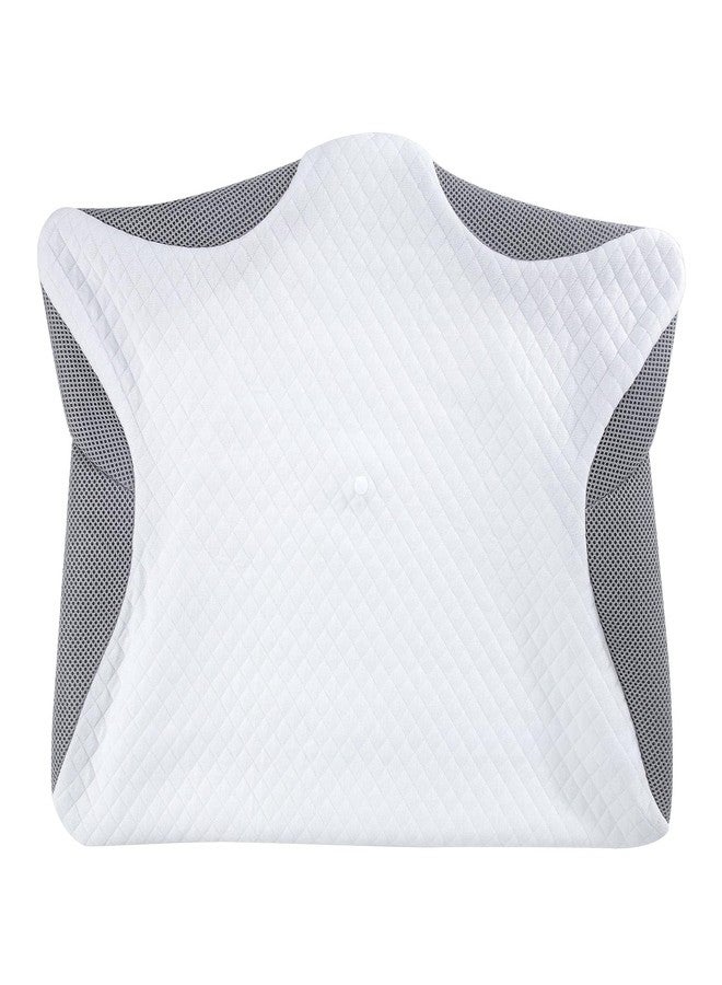 HOMCA Memory Foam Cervical Pillow Cover - Hypoallergenic Contour Orthopedic Pillow Case, 1Pack, Grey (Suitable for Pillow Model: PL02) - Image 4
