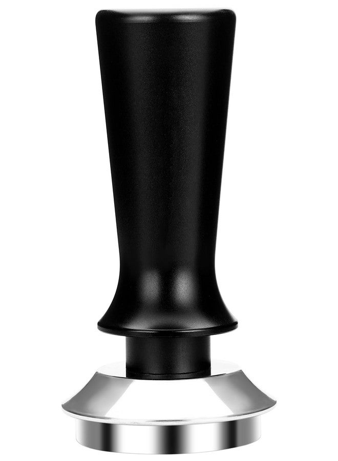 fogkay 51mm Espresso Tamper, Premium Calibrated 30lb Spring Loaded Tamper Compatible for CASABREWS CM5418, 3700Essential, De'Longhi EC260 and 51mm Portafilter, 100% Stainless Steel Coffee Tamper, Black - Image 1