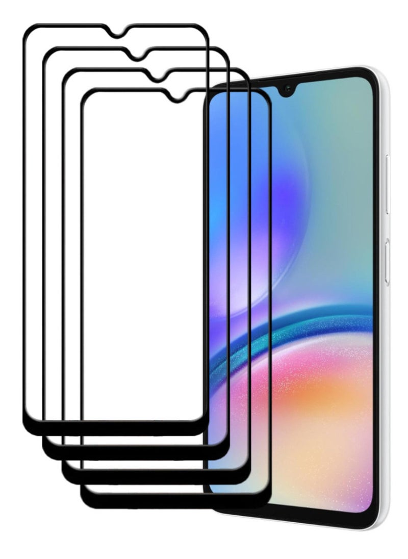 ACLIX 4 Pieces Antistatic ESD Dustproof Premium Quality High Definition Tempered Glass Screen Protector Designed For Samsung Galaxy A05s - Image 1