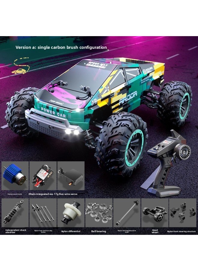 قطع غيار سيارات التحكم عن بعد JJRC - ملحقات وأجزاء ترقية JJRC - اللون الذهبي الأخضر (فرشاة كربونية) - النسخة الصينية - قطع معدنية، نظام التوجيه، نظام التعليق، عمود الدوران، وحدة التحكم الإلكترونية للمحرك، قطع غيار جهاز التحكم عن بعد، تعديلات يمكنك القيام بها بنفسك - Image 1
