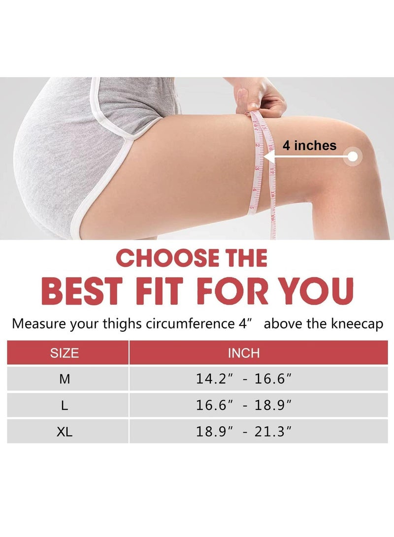 Loquat 2 Pack Black Knee Braces for Knee Pain Women and Men, Knee Support for gym running Knee Pain - Image 5