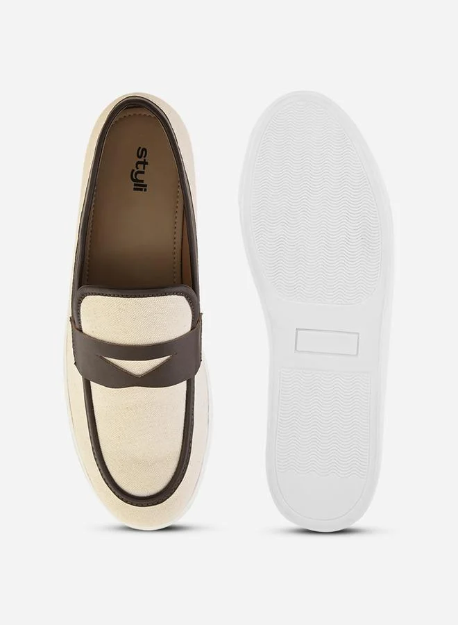 Styli Low Ankle Slip On Loafers
