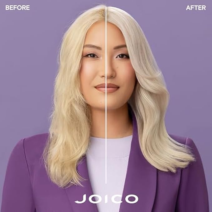 JOICO شامبو توازن اللون الأرجواني للشعر الأشقر البارد والرمادي | 33.8 أونصة سائلة - Image 2