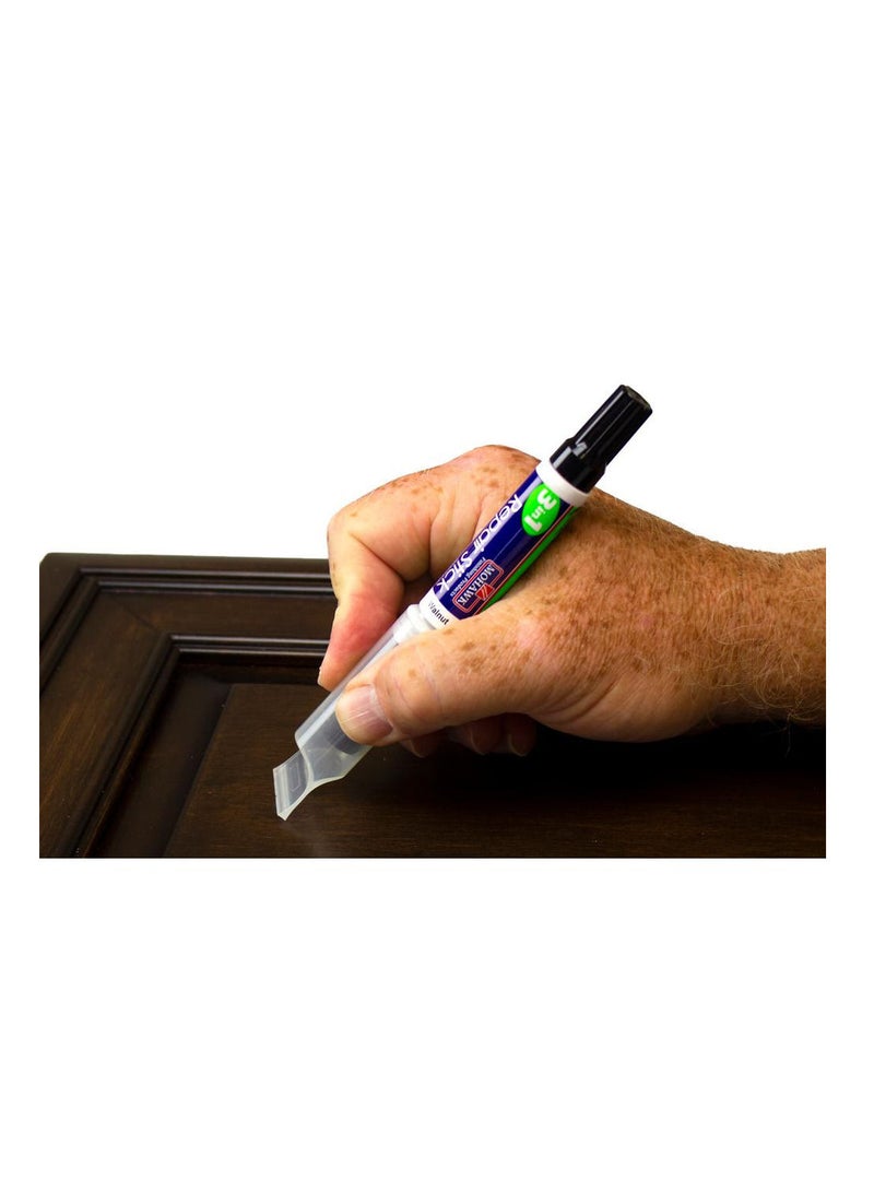 Mohawk Finishing Products Mohawk 3 in 1 Repair Stik Walnut M319 3005B All in One Solution for Wood and Furniture Scratches, Touch Up Marker Pen, Wood Filler Putty, Levelling Cap - Image 2