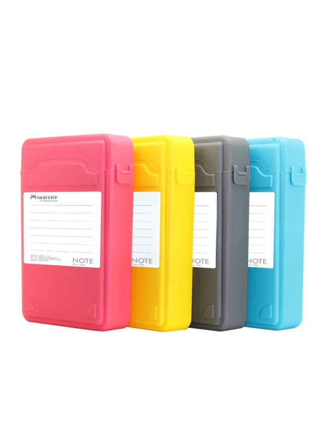 Seatay Shuolitai HD302 Mobile Hard Disk Box/protective Box/pp Box Hard Disk Holder/hard Disk Box Storage Bag-Color:Orange Translucent  - Image 3