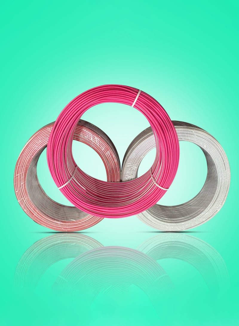 HITECH-WORLD PVC INSULATED CORD PARALLEL-TWIN 100/300V 19AWG 001/100 Meter  - Image 1