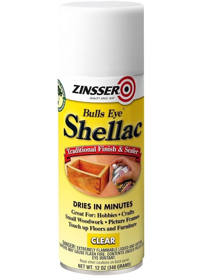 RUST-OLEUM Zinsser 408 Bulls Eye Shellac Cleaner Spray  - Image 2