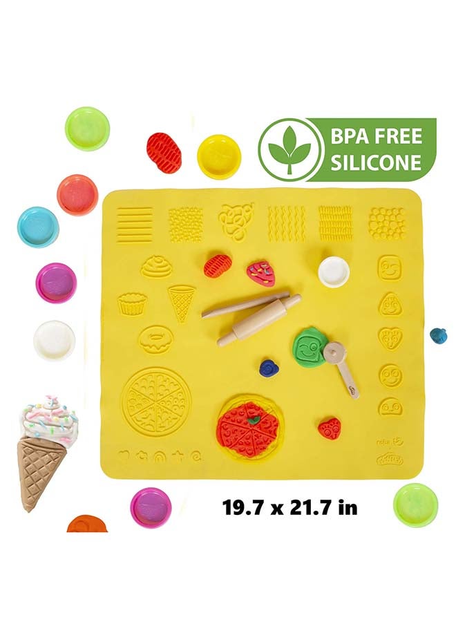 Play-Doh Play-Doh x Roba Kids Table and Chair Set with Accessories  - Image 1