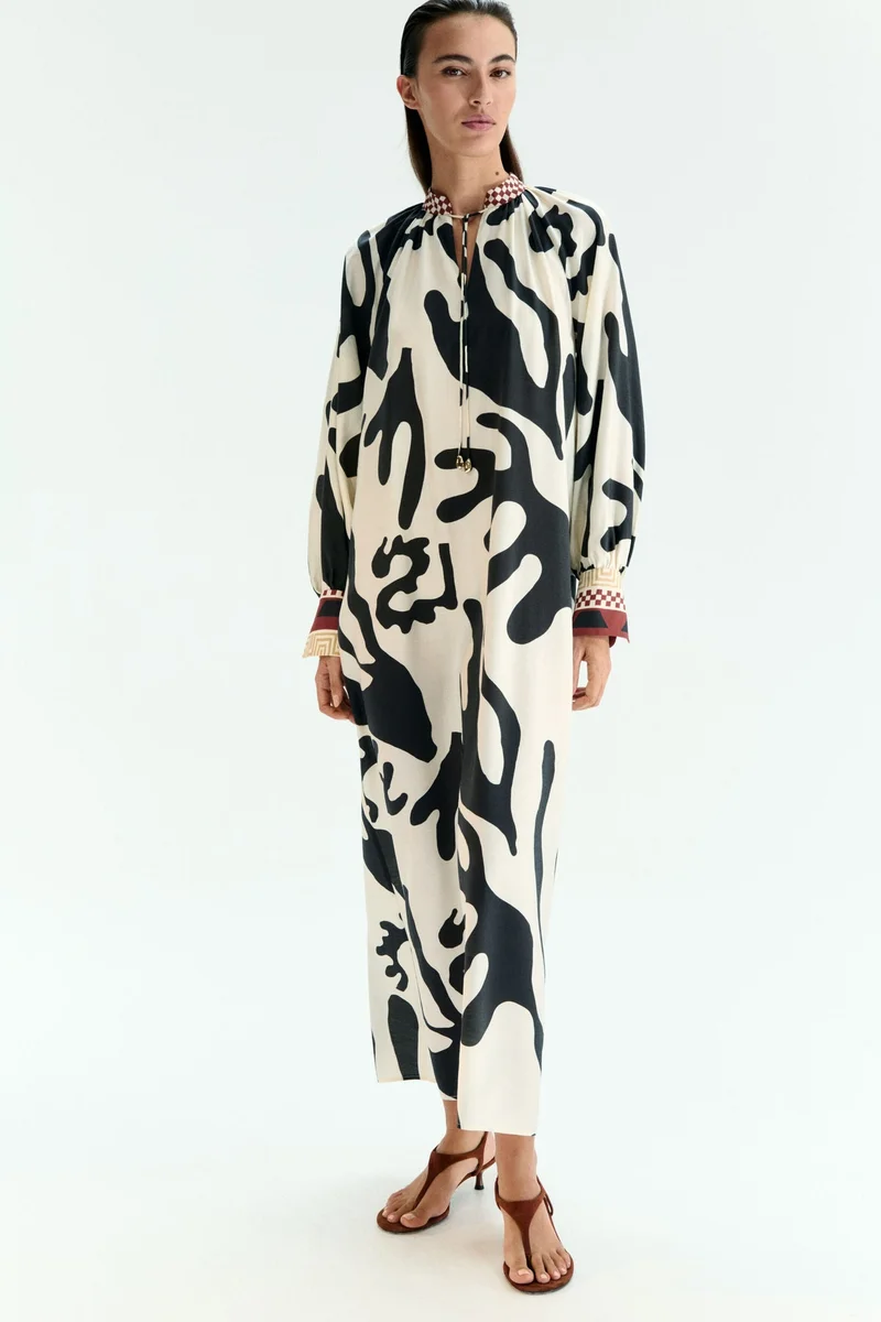 اتش اند ام فستان بقصّة فضفاضة