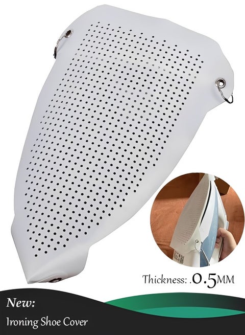 Ironing Shoe Cover, Steam Iron Guard on Most Standard Size, Easy Installation for All Fabrics, Bag