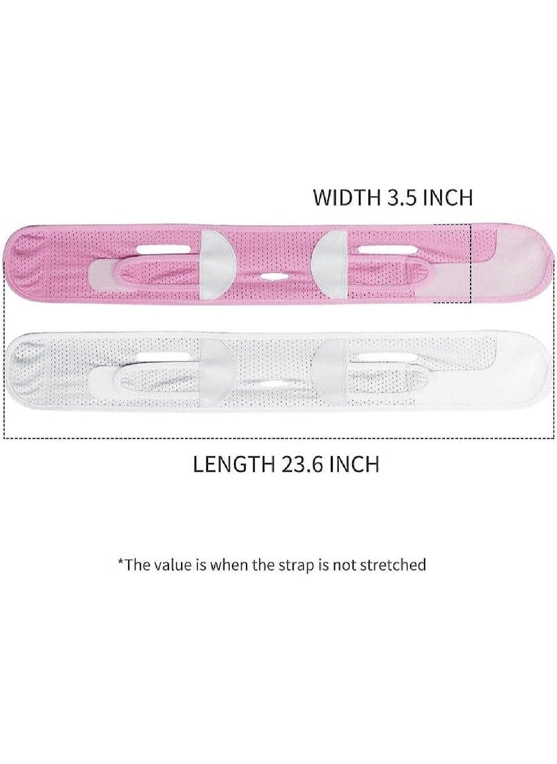 Kimaya - Reusable V Line Mask Facial Slimming Strap Double Chin Reducer Chin Up Mask Face Lifting Belt - Image 1