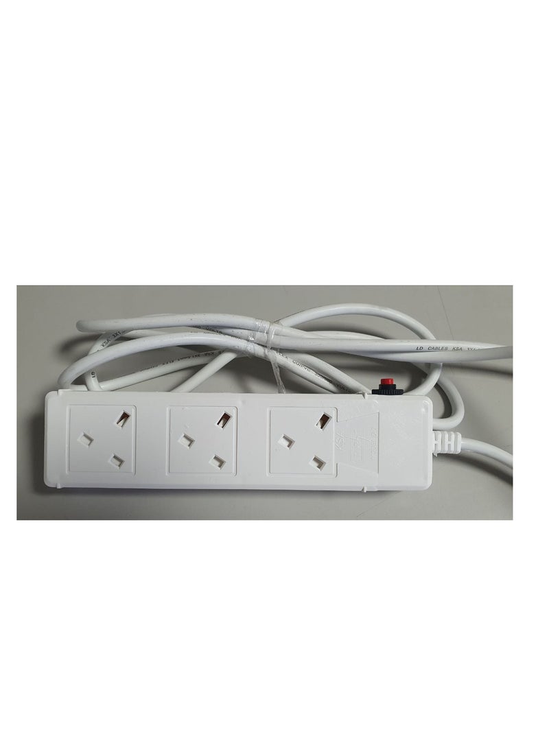 TOP 1 3 Sockets Cord Extension  - Image 2