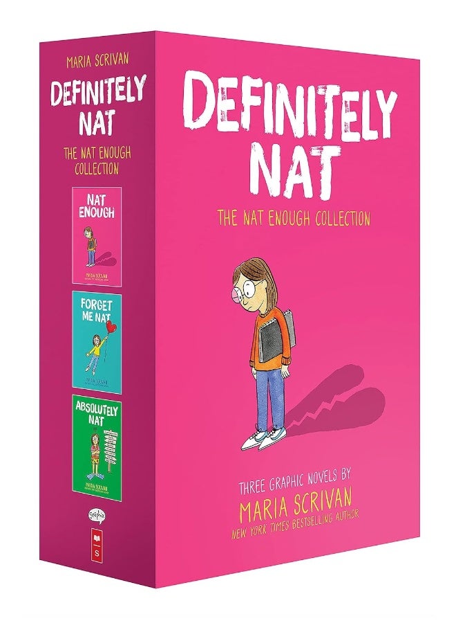 بالتأكيد نات: مجموعة روايات مصورة (نات كافٍ #1-3)