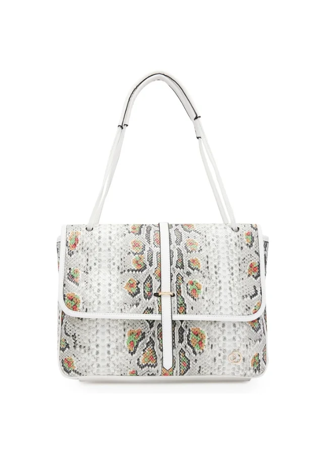 CAPRESE ARCHIE SATCHEL LARGE BEIGE