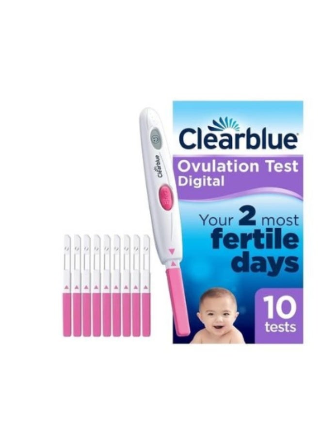 CLEAR BLUE OVULATION TEST DIGITAL-10 tests