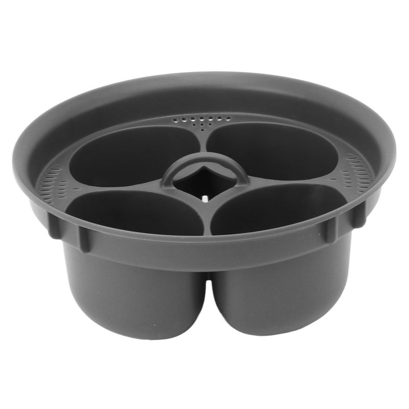 Multifunctional Steam Basket: 4-Grid Food Grade PP Egg Molds - Versatile TM5 Accessory for Oven Fryer Home Kitchen Cooking Rice Meat Dumplings Soup Noodles - Image 1