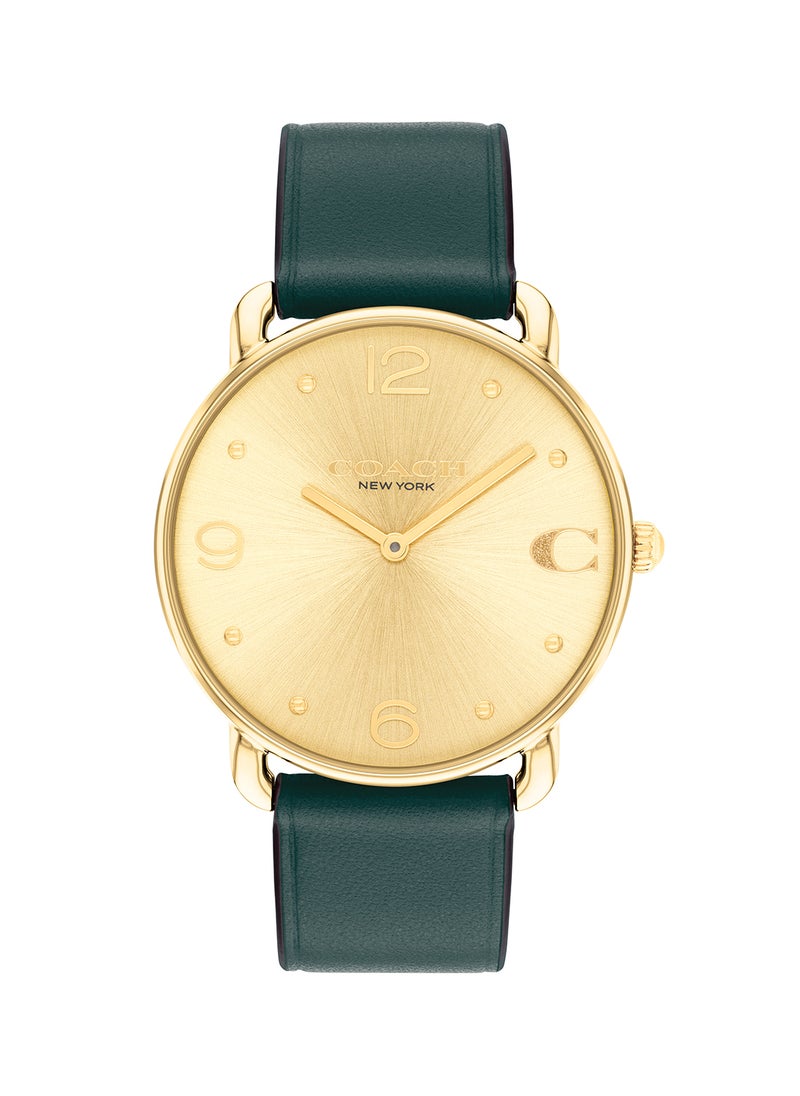 COACH Women's Analog Round Shape Leather Wrist Watch 14504202 - 36 Mm  - Image 2