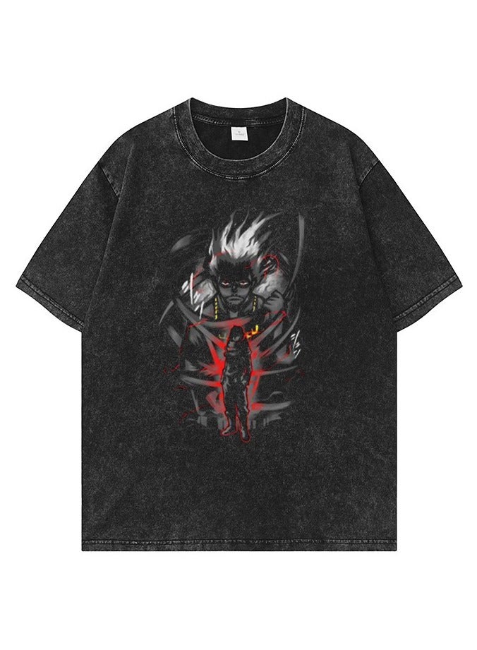 KUYING Fire Shadow Pirate King T-shirt Large 