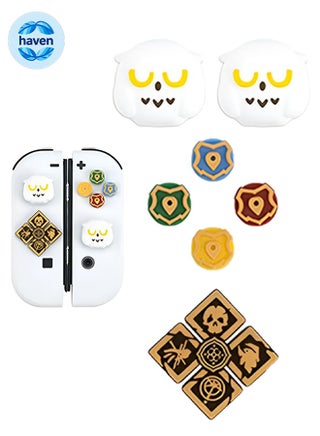 Cross D-Pad Button Caps Thumb Grips Set, Joystick Cap Cross Button Sticker, Compatible with Nintendo Switch/OLED Controller - pzsku/Z4552D0CC4A99D80173FFZ/45/1758951860/a543fd61-bbc9-44f3-85ee-389750033f2e