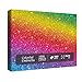 BBOLDIN Colorful Puzzles 1000 Piece for Adults Shiny Rainbow Jigsaw Puzzles Beautiful Glitter Art Puzzle Funny Sparkle Twinkle Puzzle Blingbling As Home Decor - Image 2