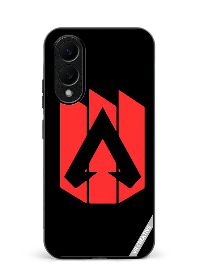 Protective Case Cover For Samsung Galaxy S25 Edge Red Logo Apex Legends Design Multicolour
