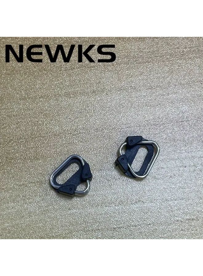 حامل حزام الكاميرا DSLR القابل للتعديل باللون الأسود مع إبزيم معدني وحلقة مثلثة آمنة - Image 2