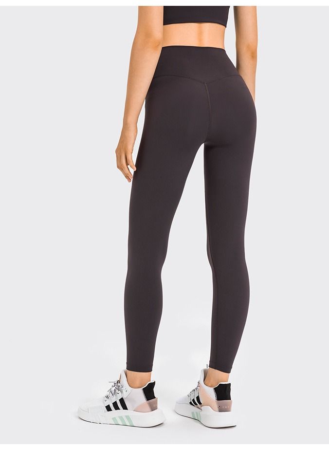 Loquat High waist Hip stretch of fitness Yoga Movement pants Straight and Tight  - Image 2