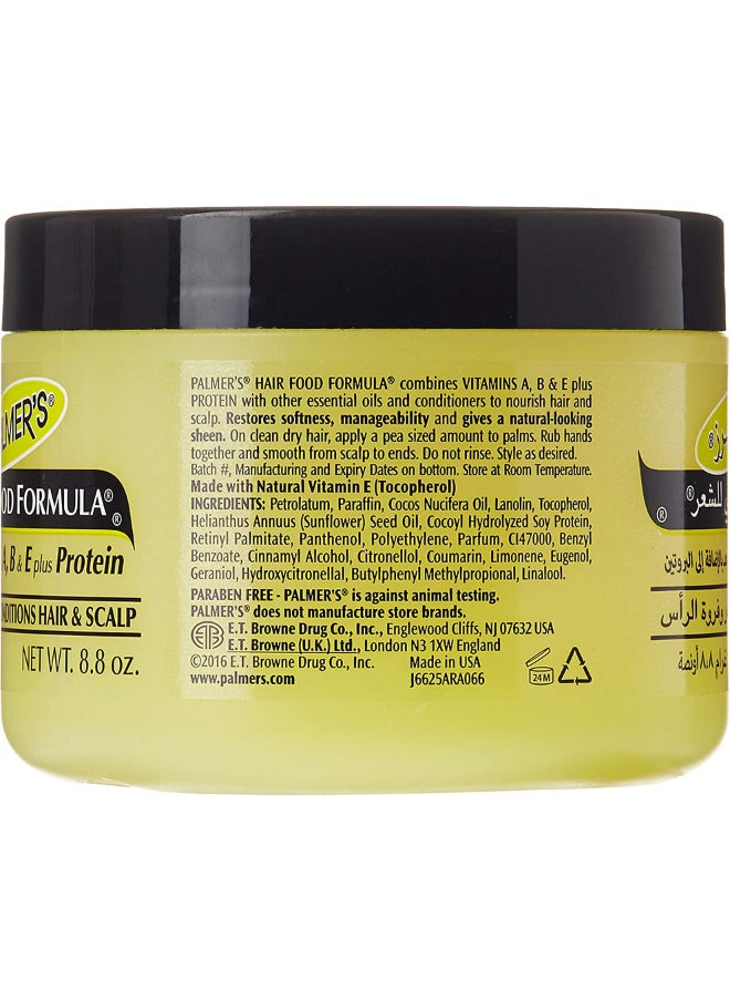 PALMER'S Hair Food Formula With Vitamin A, B and E Plus Protein 250g  - Image 3
