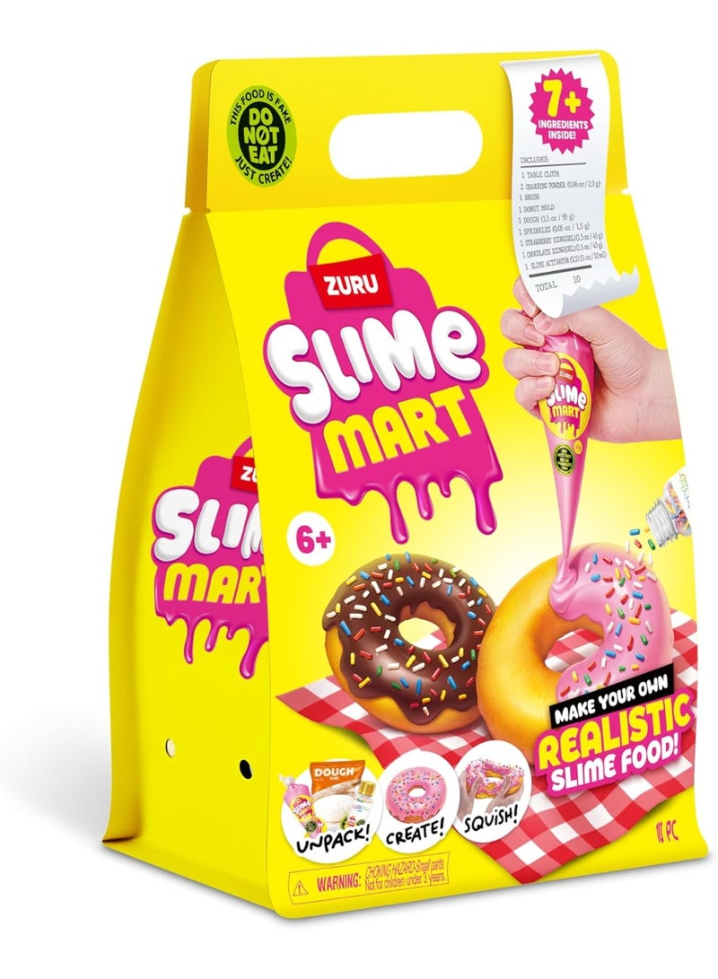 ZURU Slime Mart Series 1 Donut Kit – DIY Small Shopping Bag Slime Sensory Toy for Kids - Image 3
