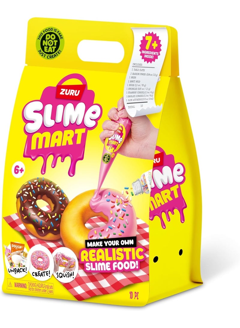 ZURU Slime Mart Series 1 Donut Kit – DIY Small Shopping Bag Slime Sensory Toy for Kids - Image 4