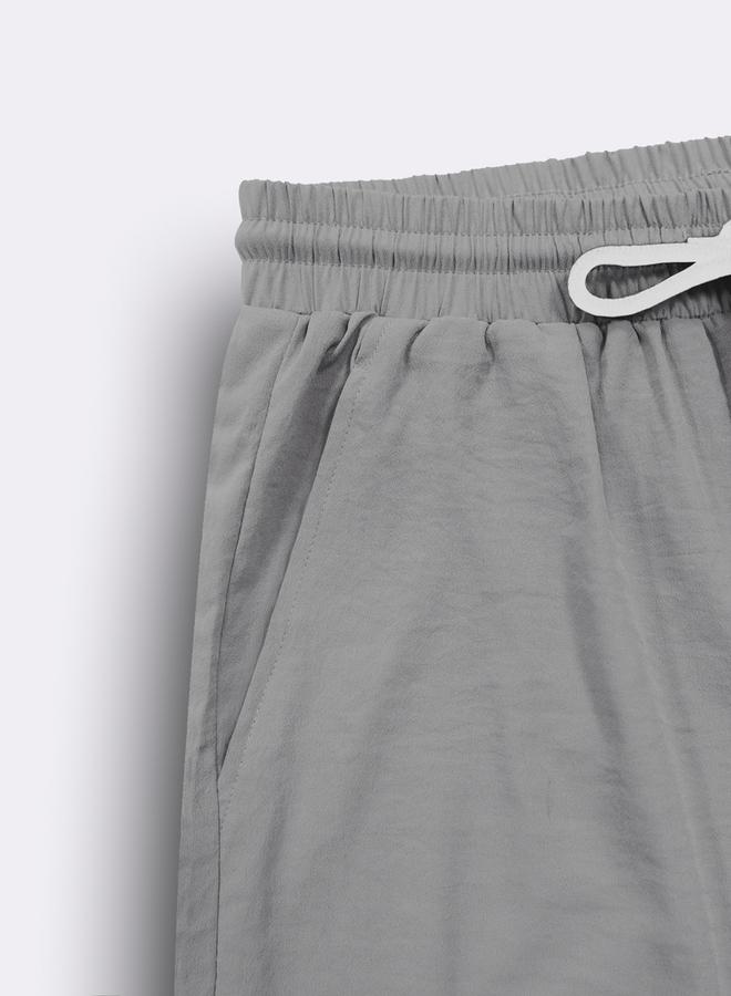 Take Two Solid Short Sleeve Shirt And Pants Co-Ords - Image 5