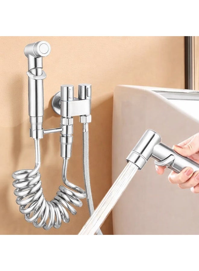 شمس شطاف حمام مع 2 خرطوم حسب الحاجة - Image 3