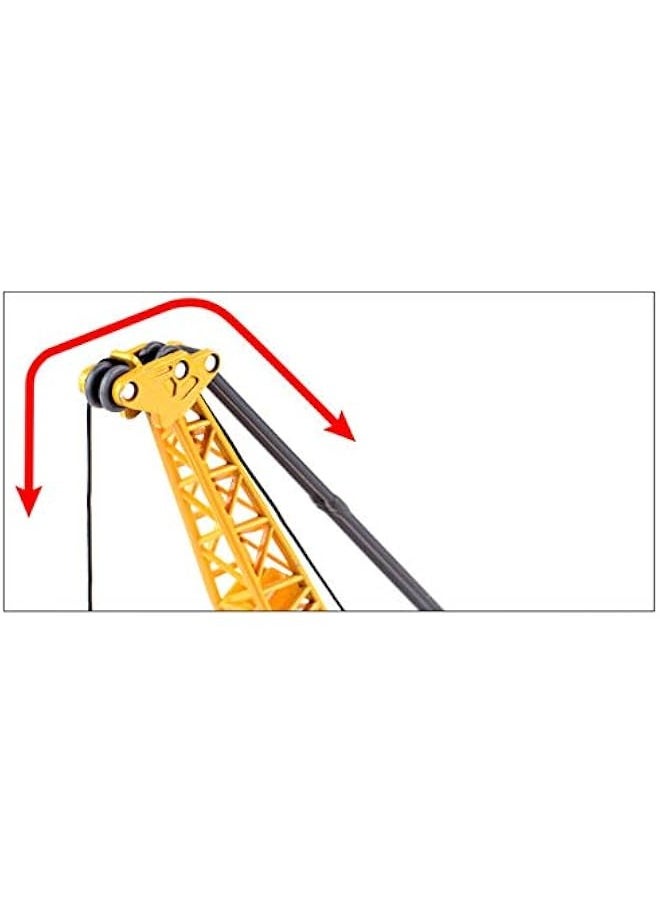 1:87 HO Scale Tower Cable Crane, Train Railway Model Scene Decoration Trains Accessories  - Image 4