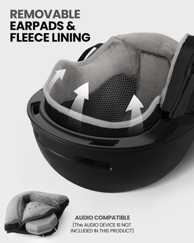 OutdoorMaster Diamond II MIPS Ski Helmet with Ski Goggles PRO Set - Adjustable Fit Snowboard Helmet and Snow Goggles Set - Snow Sport Helmet for Men, Women & Youth - Matte Black, S - Image 5