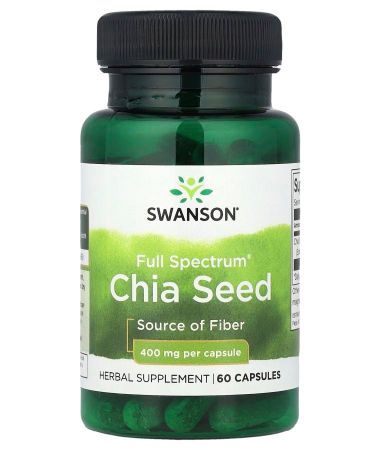Full Spectrum® Chia Seed 400 mg 60 Capsules