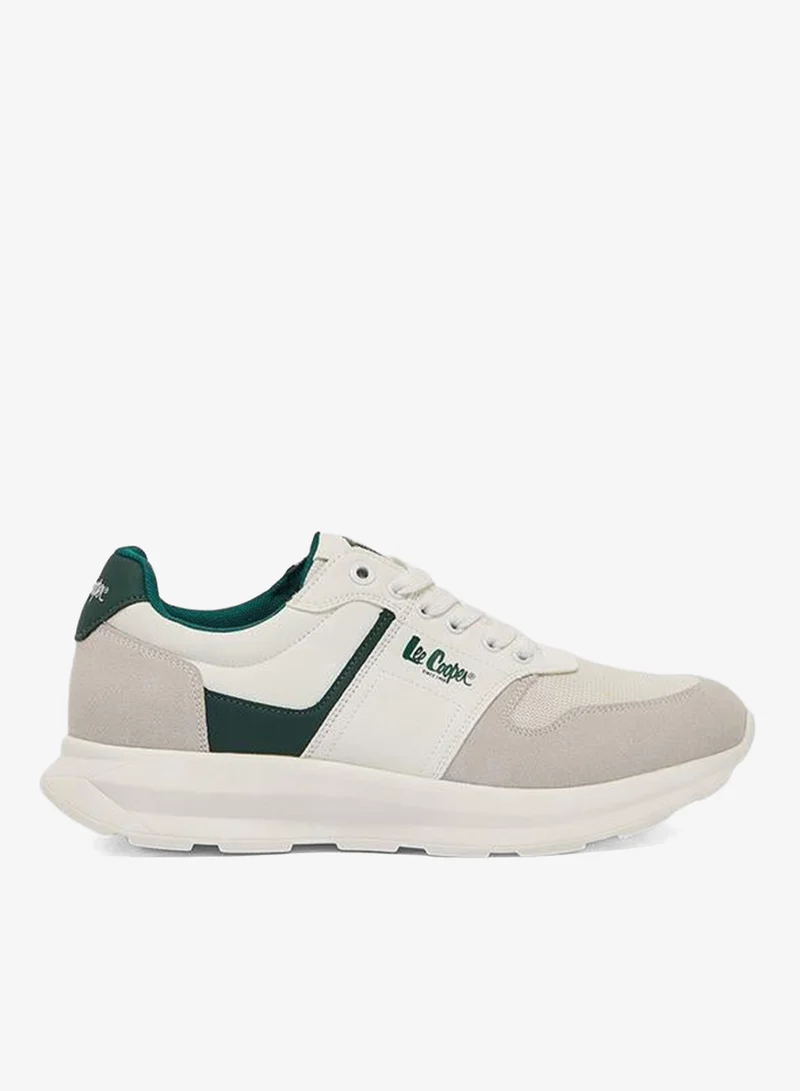 Lee Cooper WHITE Men Lace-Up Ankle Sneakers for Men | Best Price UAE