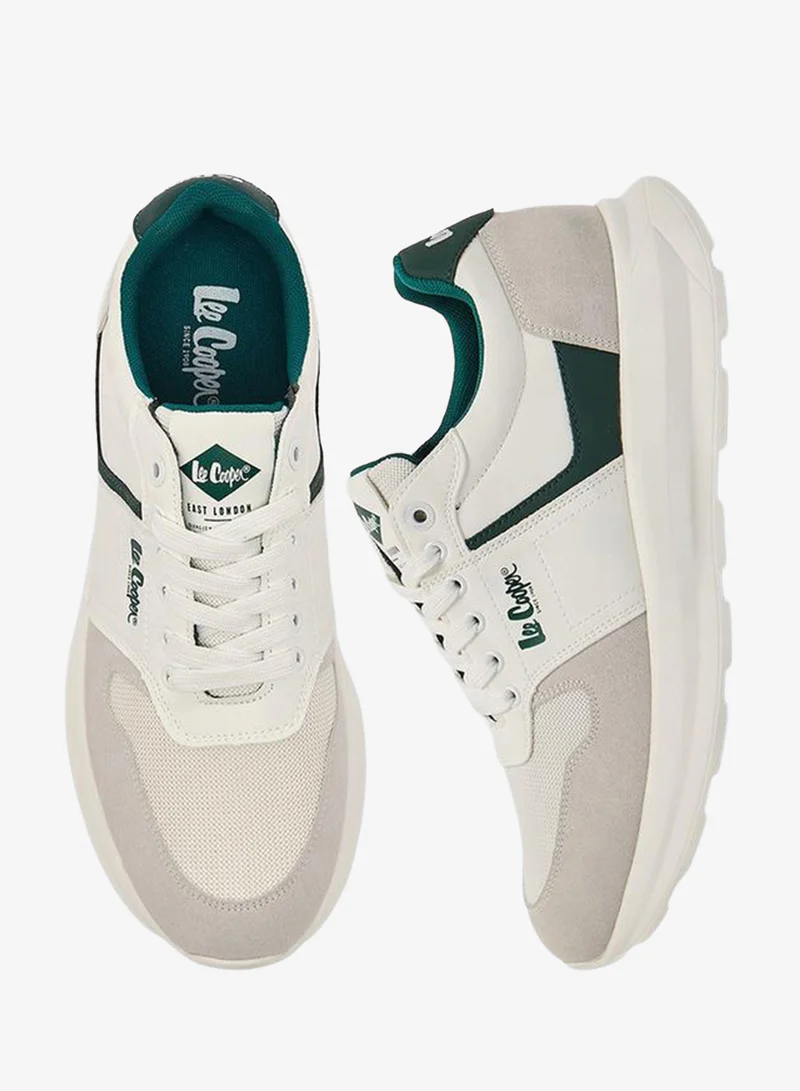 Men Lace-Up Ankle Sneakers